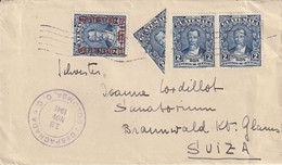 Guatemala Lettre Pour La Suisse Joli Affranchissement 1941 - Guatemala