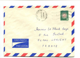 LITUANIE - Entier Postal [Affranchissement Permanent B] Pour La France - Lituanie