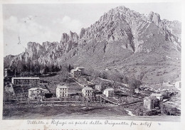 Cartolina - Villette E Rifugi Ai Piedi Della Grignetta ( Lecco ) - 1935 - Lecco