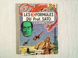 Les 3 Formules Du Prof Sato Edgar.P.Jacobs 1ère Partie Lombard 1982. - Blake Et Mortimer