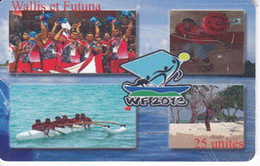 TARJETA DE WALLIS ET FUTUNA DE 25 UNITES DE WF 2013 DEL AÑO 2013 (DEPORTE-SPORT) - Wallis E Futuna