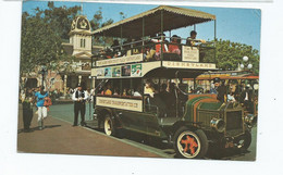 Postcard California Disneyland 1975 Posted The Omnibus - Anaheim