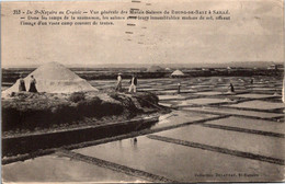 44 BATZ - Vue Générale Des  Marais Salants Du Bourg De Batz à Saillé - Batz-sur-Mer (Bourg De B.)