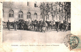 41 - Loir Et Cher - Vendôme - 20e Chasseurs-revue Du 2 Février 1907- Peleton De Trompettes - Vendome