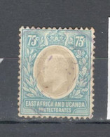 East Africa - Uganda - 1907 Sc 39 A1 Used - Protectorats D'Afrique Orientale Et D'Ouganda