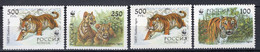 1993  - RUSSIA  -  Mi.  Nr. 343/346 WWF -  NH - (**) - (G-EA-11) - Unused Stamps