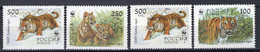 1993  - RUSSIA  -  Mi.  Nr. 343/346 WWF -  NH - (**) - (G-EA-11) - Ongebruikt