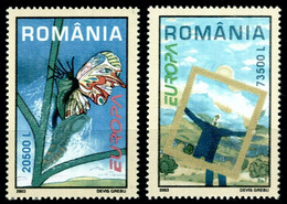 SALE!!! RUMANIA ROMANIA ROUMANIE RUMÄNIEN 2003 EUROPA CEPT POSTER ART 2 Stamps MNH ** - 2003