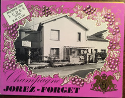 Dépliant Commercial, Publicité, Champagne JOREZ-FORGET - LUDES 51500 Rilly La Montagne - Alcoholes