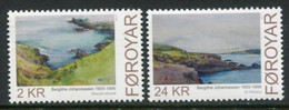 FAEROE ISLANDS 2011 Johannessen Paintings MNH / **.  Michel 726-27; SG 636-37 - Féroé (Iles)