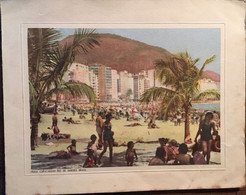 CP DOUBLE, Bonne Année - Feliz Natal E Um Venturoso Ano Novo, Praia Copacabana Rio De Janeiro, éd EPAG Panorama Rio, - Copacabana