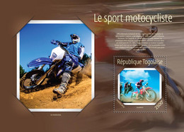 2014 TOGO MNH. MOTORCYCLE SPORT   |  Yvert&Tellier Code: 920  |  Michel Code: 6318 / Bl.1081 - Togo (1960-...)