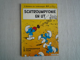 Schtroumpfonie En UT 2 Histoires De Schtroumpfs Par Peyo Dupuis 1972 Offert Par Total. - Schtroumpfs, Les - Los Pitufos