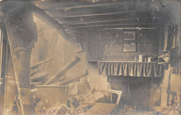 Cravant       45         Cyclone 1905  Les Dégats . Intérieur D'une Maison,  Carte Photo Joseph.  - 2 -    (voir Scan) - Otros & Sin Clasificación