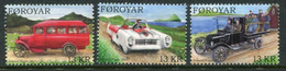 FAEROE ISLANDS 2011 Vintage Cars MNH / **.  Michel 733-35; SG 649-51 - Féroé (Iles)