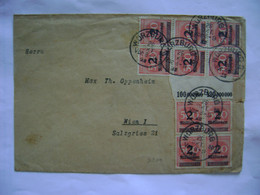 ALLEMAGNE / GERMANY - LETTER SENT FROM WURZBURG TO VIENNA / WIEN IN 19?? IN THE STATE - Non Classés