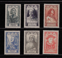 FRANCE 1946 YVERT 765-770  MNH - Unused Stamps