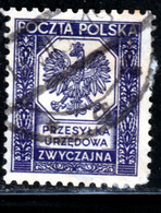 POLOGNE 489 // YVERT  19, SERVICE // 1935. - Taxe