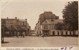 Lambézellec - La Place Thiers Et Rue Bouët - Environs De Brest - Sonstige Gemeinden
