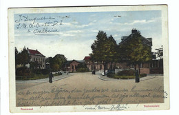 Roermond   Stationsplein 1919  Belgische Legerposterijen - Roermond