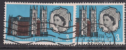 GB 1966 QE2 3d Anniv. Westminster Abbey Error Colour Shift SG 687 ( D1332 ) - Variétés, Erreurs & Curiosités
