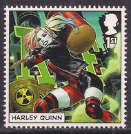 GB 2021 QE2 1st DC Comics Justice League Harley Quinn Umm ( R771 ) - Unused Stamps