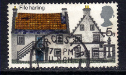 GB 1970 QE2 5d Rural Architecture Error Nick In Hair Variety CV £30 Sg 815 K1202 ) - Plaatfouten En Curiosa