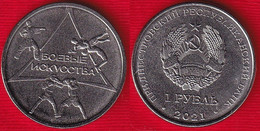 Transnistria 1 Rouble 2021 "Martial Arts" UNC - Moldavie