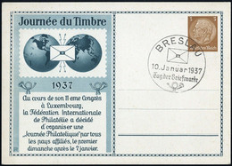 1937, Deutsches Reich, PP 122 C36/02, Cto - Enteros Postales