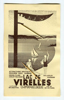 LAC DE VIRELLES 1935 Publicité (Chimay) - Publicidad