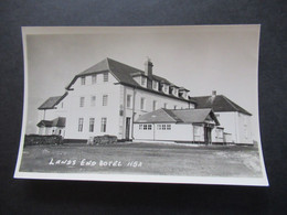Echtfoto AK 1930 / 40er Jahre GB Cornwall Lands End Hotel - Hotels & Gaststätten