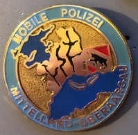 MOBILE POLIZEI - POLICE CANTON DE BERNE - MITTELLAND OBER  AARGAU - SCHWEIZ - POLICA - SVIZZERA - OURS - BÄR -  (29) - Policia