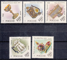 RUSSISCHE FEDERATIE - Michel - 1996 - Nr 535/39 - MNH** - Unused Stamps