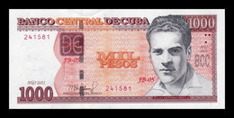 Cuba 1000 Pesos Julio Antonio Mella 2021 Pick 132 New SC UNC - Cuba