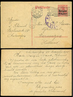 België 1915 Postkaart Van Antwerpen Naar Terneuzen (NL) "Freigegeben" - Deutsche Besatzung