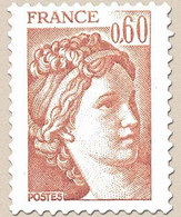 Type Sabine. 60c. Brun-rose Y2119 - Unused Stamps