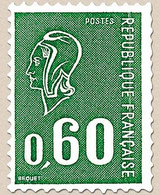 Type Marianne De Béquet. 60c. Vert Y1815 - Ungebraucht