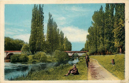 La Suze * La Sarthe Et Le Canal * Le Pont - La Suze Sur Sarthe