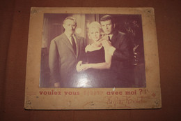 VOULEZ VOUS DANSER AVEC MOI / BRIGITTE BARDOT  / HENRI VIDAL  / 1959  / 30 X 24 CM - Affiches & Posters