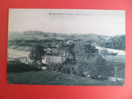 CPA  +ou- 1910 - MONTRICOUX Tarn Et Garonne - L' Usine Et Le Pont - Sonstige Gemeinden