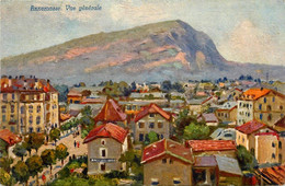 Annemasse * Vue Générale Du Village * Cpa Illustrateur - Annemasse