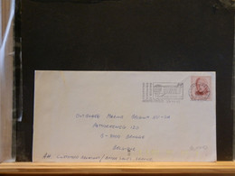 90/549D      LETTRE POUR LA BELG.1992  FLAMME - Storia Postale