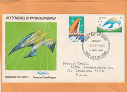 Papua New Guinea FDC - Papua-Neuguinea