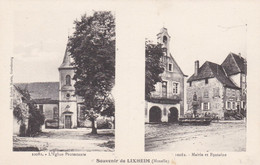 LIXHEIM - SARREBOURG - MOSELLE - (57) - CPA - DOUBLE-VUES. - Sarrebourg