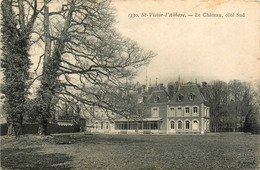 St Victor L'abbaye * Vue Sur Le Château , Côté Sud - Other & Unclassified