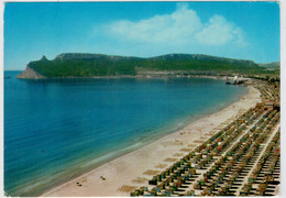 CAGLIARI    SPIAGGIA  DEL  POETTO  (VEDUTA  AEREA)         (VIAGGIATA) - Cagliari