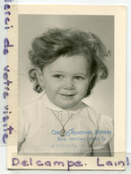 - Jolie  Photo , Portait Petite Fille VANESTE,1967, Photographe De Roubaix, Années 1960, Dim : 12.7 X 9 Cm, TBE, Scans, - Personnes Identifiées