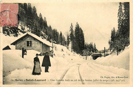 Morbier * Une Gare En Forêt Au Col De La Savine * Ligne Chemin De Fer * De Morez à St Laurent - Sonstige & Ohne Zuordnung