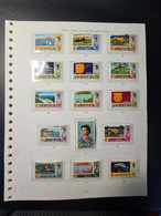 JERSEY 1970-1978 - Collection Of Stamps On Sheets - Jersey