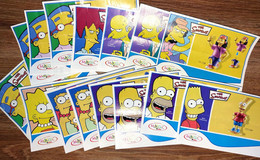Lot De Bpz (papiers) The Simpsons Benelux - Lots